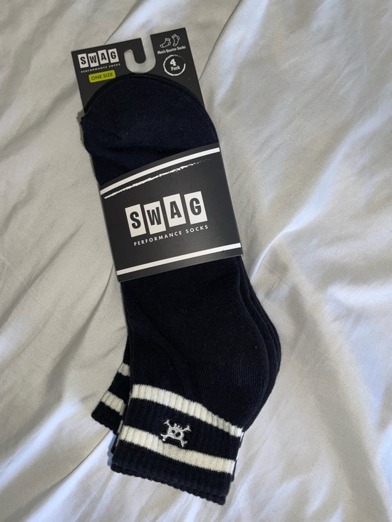 Swag Other - SWAG Men's Black Athletic Ankle Socks - Pack